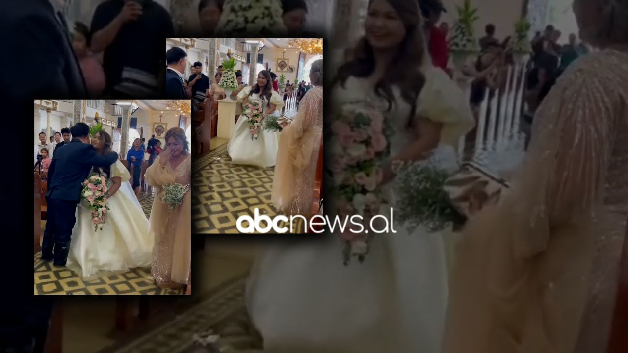 Tajlandë, çifti vijon me dasmën pavarësisht përmbytjeve nga tajfuni