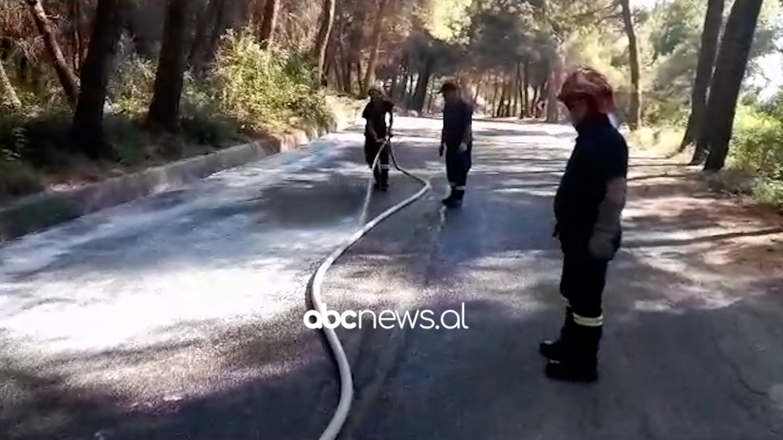 Spërkatet me naftë një pjesë rruge në pyjet e Krastës, policia po punon për të identifikuar mjetin