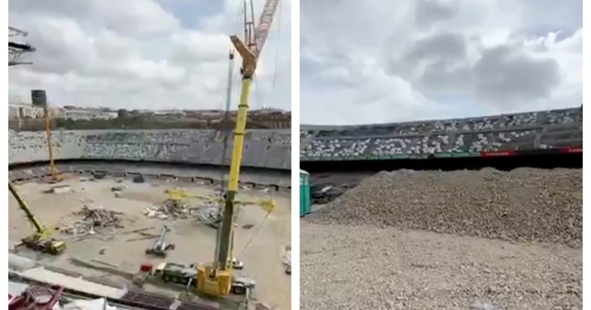 Pamjet më të fundit nga Camp Nou, nuk ka mbetur pothuajse asgjë nga arena legjendare