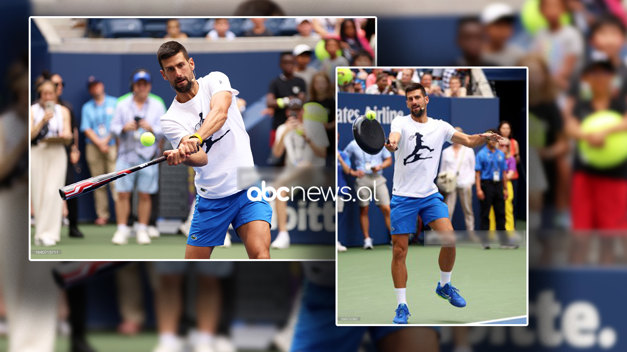 VIDEO/ Djokovic nuk pyet për raketë, tenisti serb luan edhe me tigan apo shkop bejsbolli