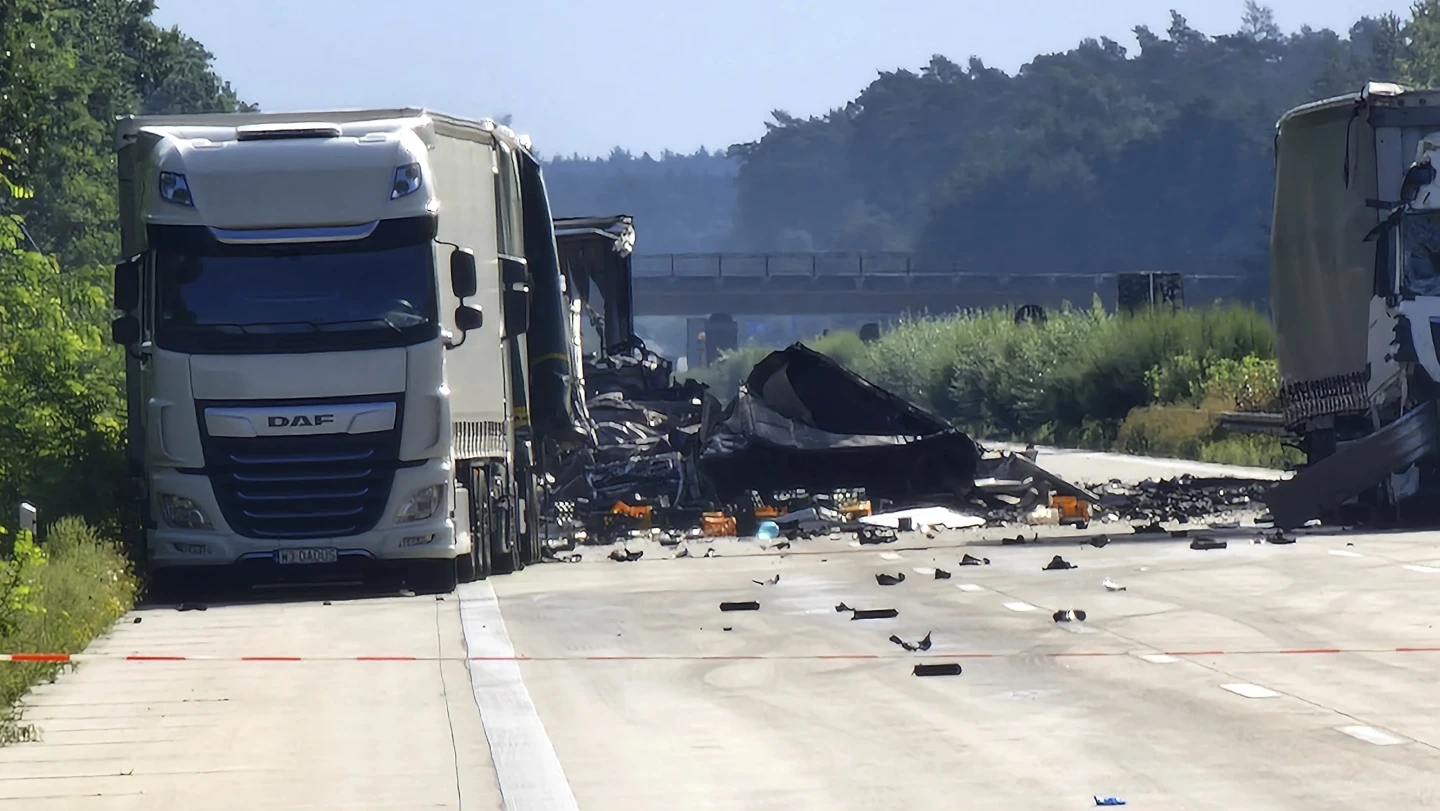 Përplasen disa kamionë në Gjermani, 2 të vdekur