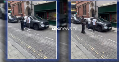 VIDEO/ Guardiola bën shaka me policin pasi gjobitet: Do foto? Duhet të paguash për të