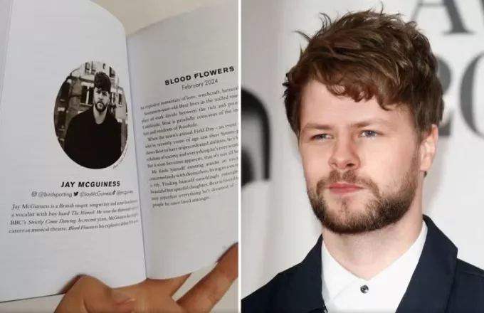 Këngëtari i “The Wanted”, Jay McGuiness publikon librin e parë