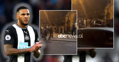 VIDEO/ Momente paniku për kapitenin e Newcastle, Lascelles sherr me disa persona për të mbrojtur vëllain e vogël