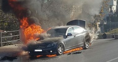 Merr flakë në ecje e sipër ” Benzi” në afërsi të tunelit të Skërficës, çfarë dyshohet