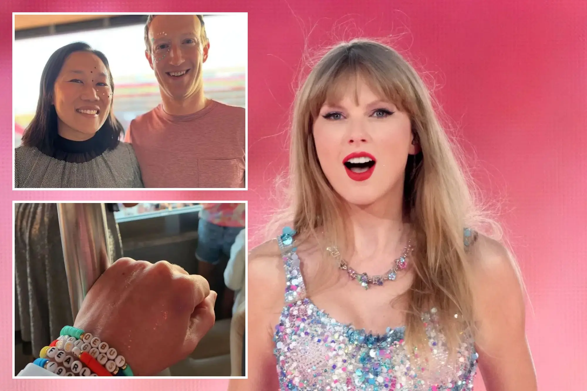 Modestia e Mark Zuckerberg/ Pronari i ‘Facebook’ çon vajzat e tij në një koncert të Taylor Swift