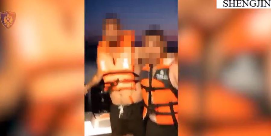 Young people rescued in Shengjin after jet ski defect at sea