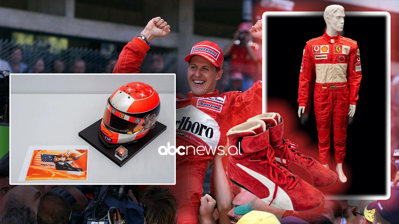 Sendet personale të Michael Schumacher dalin në ankand, çmimet fillojnë nga 100 euro