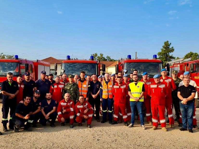 I erdhën në ndihmë Greqisë/ Efektivët shqiptarë përfundojnë me sukses misionin dhe kthehen në Atdhe