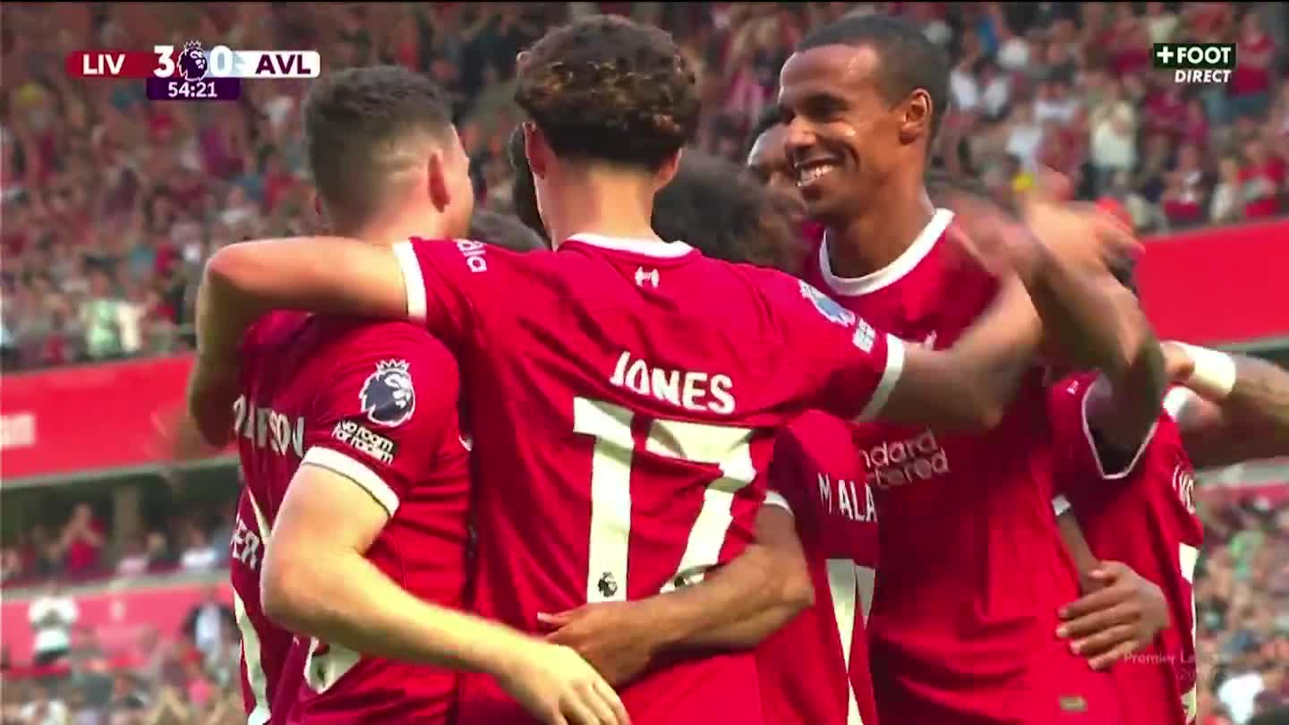 VIDEO/ Liverpool i papërmbajtshëm, “të kuqtë” shënojnë golin e tretë të sfidës