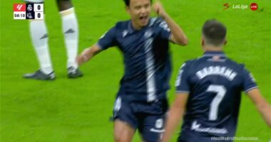 VIDEO/ Aksion model, &ldquo;bask&euml;t&rdquo; nd&euml;shkojn&euml; &ldquo;galaktik&euml;t&rdquo; n&euml; &ldquo;Bernabeu&rdquo;