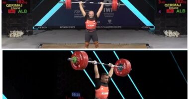 Asnjë medalje për “elitarët”, Qerimaj e Calja e mbyllin Kampionatin Botëror të Peshëngritjes