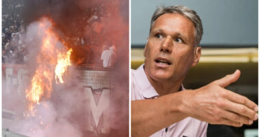 Trazirat gjatë Ajax-Feyenoord, Van Basten: Të ndalet futbolli profesionist në Holandë
