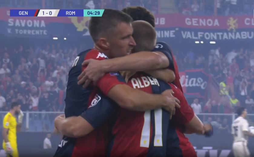 VIDEO/ Mbrojtje e përgjumur, Genoa merr avantazhin në “Luigi Ferraris”