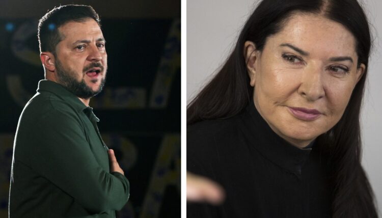 Zelensky ftoi artisten Marina Abramovich të jetë ambasadore e Ukrainës