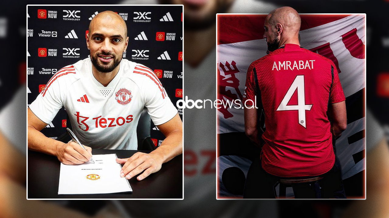 Zyrtare/ Amrabat prezantohet te Manchester United