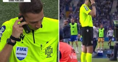 VIDEO/ Ndodh në Portugali, gjyqtari anulon penalltinë nëpërmjet telefonit