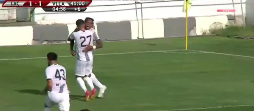 VIDEO/ Kurbinasit gjejnë golin, barazohet rezultati në Laç