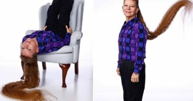 Gruaja amerikane fiton rekordin Guinness, ka flokët më të gjatë në botë 173 cm