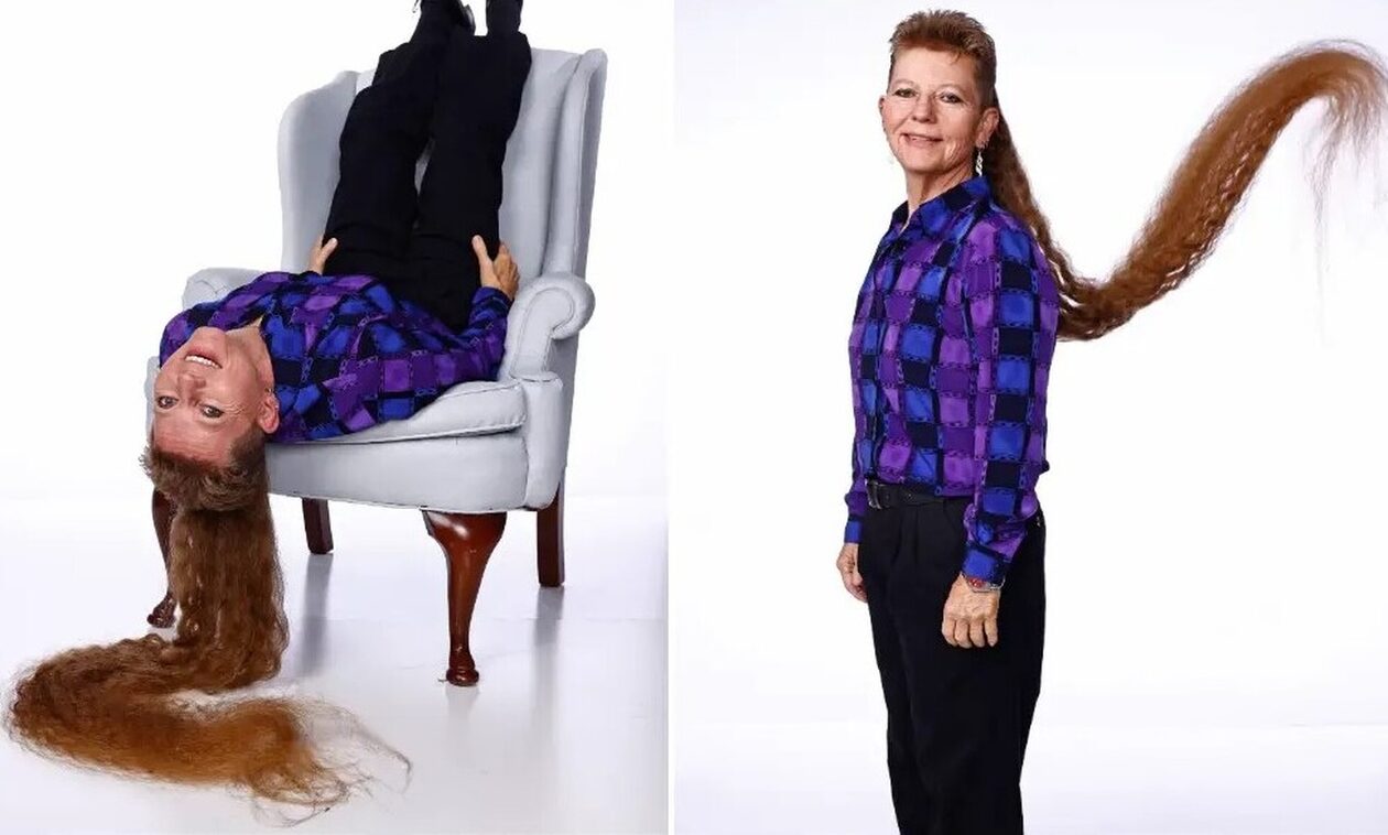 Gruaja amerikane fiton rekordin Guinness, ka flokët më të gjatë në botë 173 cm