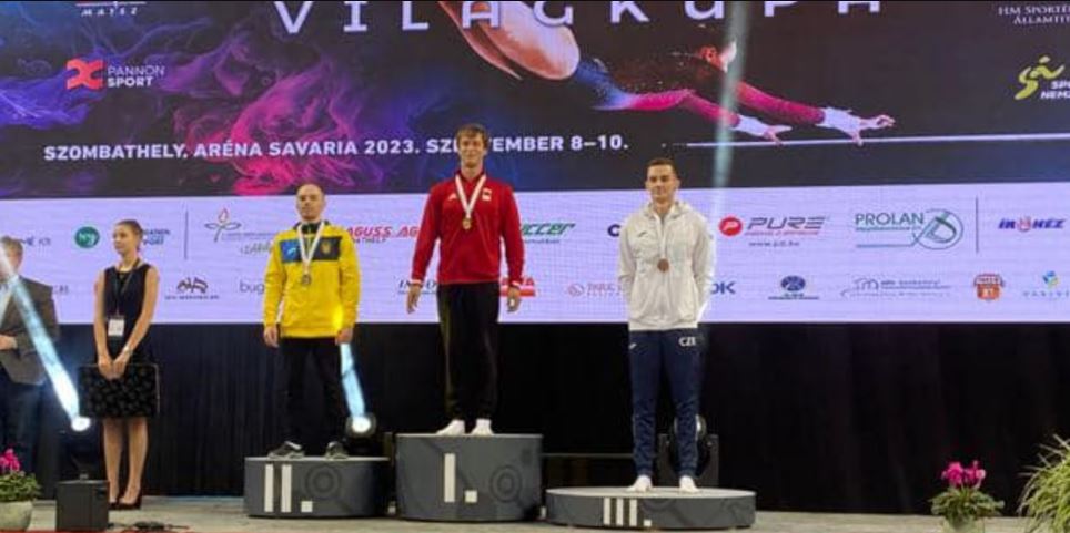 Gjimnastikë/ Metvei Petrov nderon Shqipërinë, medalje ari në Kupën e Sfidave Botërore