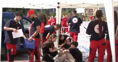 Dita Botërore e Ndihmës së Parë/ Kryqi i Kuq aktivitete në Tiranë, me qëllim ndërgjegjësim e qytetarëve