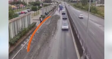 Shoferi i kamionit hodhi inertet në rrugë/ Rama: Dashakeqësi, policia s’do falë askënd edhe për shishen më të vogël