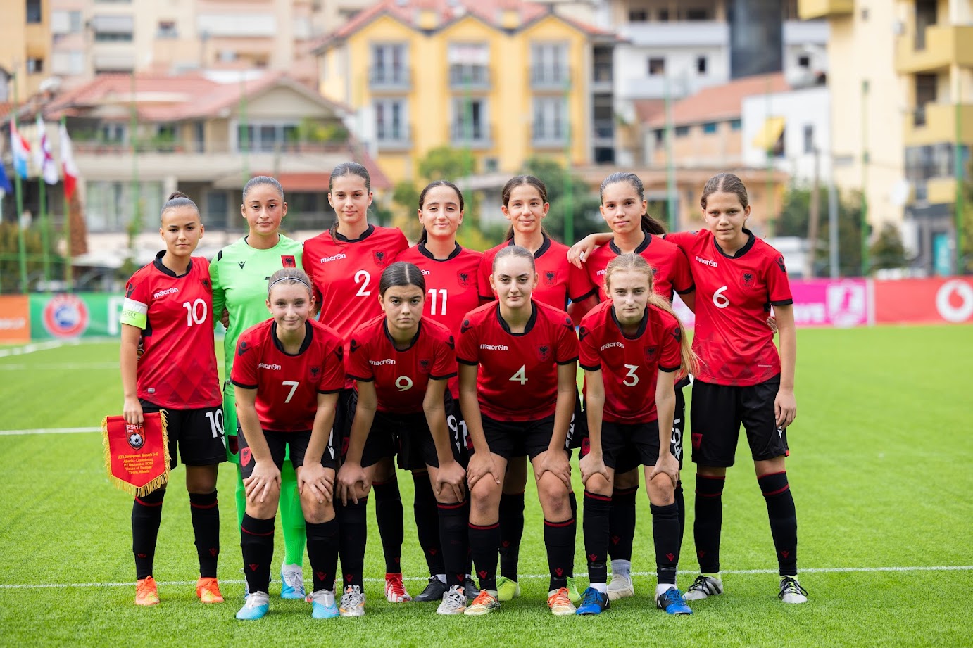 UEFA Development U-15 për vajza, Shqipëria luan ndeshjen e parë ndaj Luksemburgut