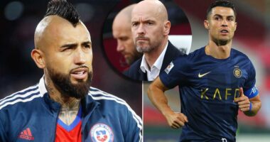 “Trajnerët tullacë janë të komplikuar, Ten Hag u soll keq me Ronaldon”, Vidal vazhdon me sulmet