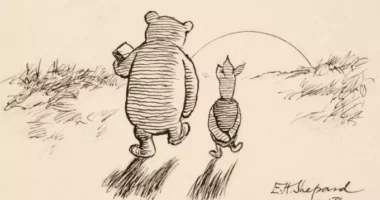 Skica origjinale e “Winnie the Pooh” gjendet e fshehur në një bodrum pas 65 vitesh