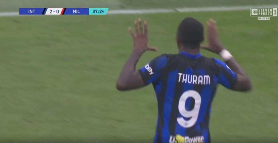 VIDEO/ “Çmendet” Inter, Thuram shënon një kryevepër ndaj Milan