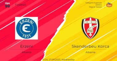 Formacionet zyrtare Erzeni-Sk&euml;nderbeu/ Skuadrat k&euml;rkojn&euml; vet&euml;m tre pik&euml;t n&euml; Rrogozhin&euml;