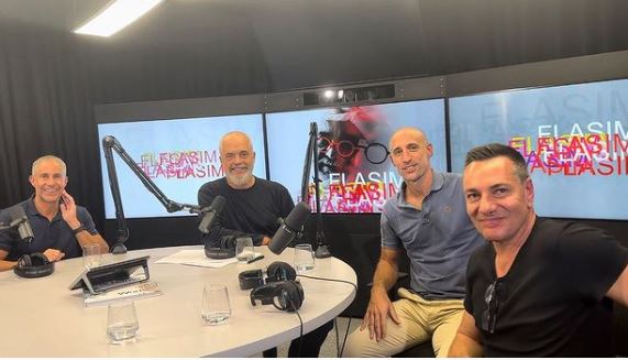 “E kanë ngritur Kombëtaren Kuqezi në një nivel të ri”, Rama podcast me Sylvinhon dhe asistentët e tij