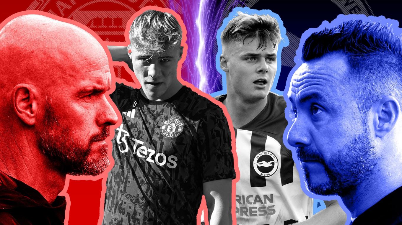 Formacionet zyrtare Manchester United-Brighton, Hojlund starton nga minuta e parë për “Djajtë e Kuq”