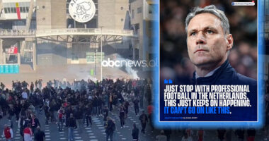 “Futbolli në Holandë duhet të mbyllet”, Van Basten shpërthen pas trazirave në Amsterdam