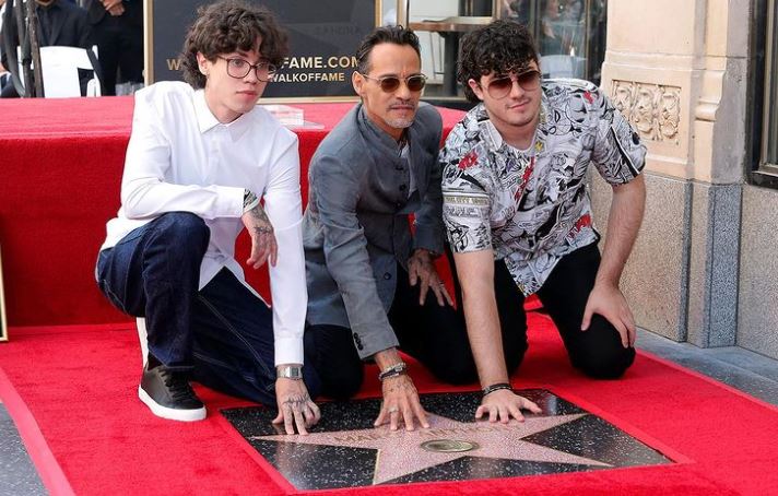 Marc Anthony nderohet me një yll në “Walk of Fame”