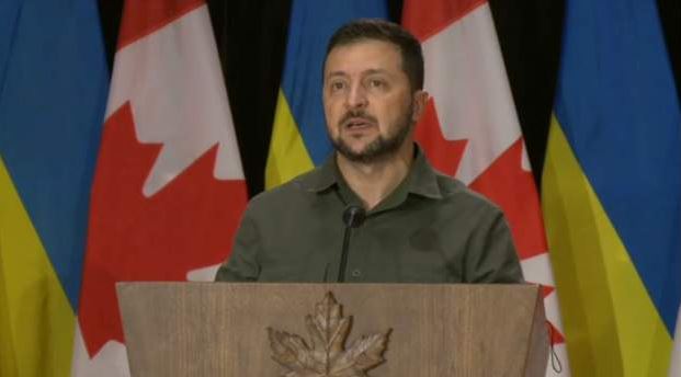 Zelensky: Fitorja e Ukrainës do të jetë e përbashkët me Kanadanë