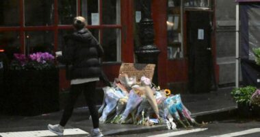 Fansat vajtojnë Matthew Perry jashtë ndërtesës ikonike të xhirimeve “Friends”