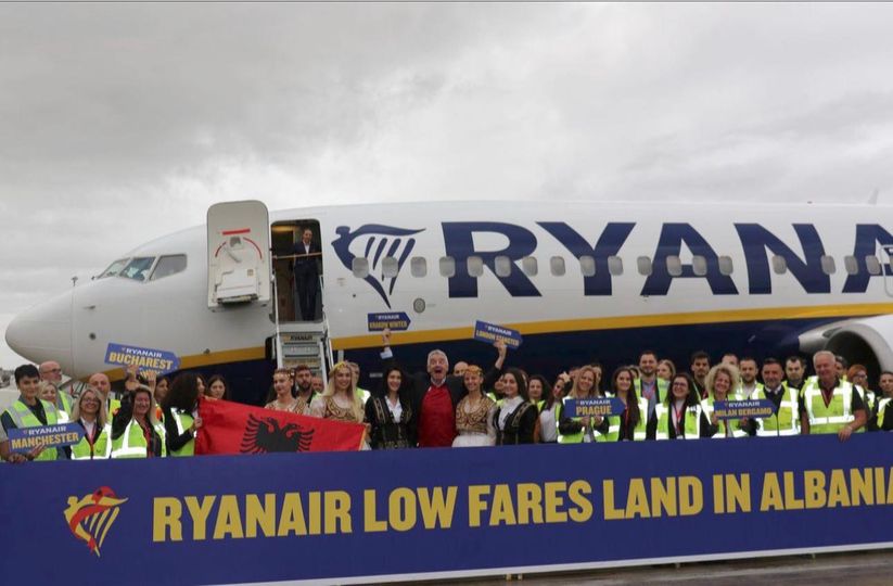 “Ryanair” vjen në Tiranë dhe nis fluturimet më 31 tetor, Rama: Planifikon krijimin e vendeve të reja të punës