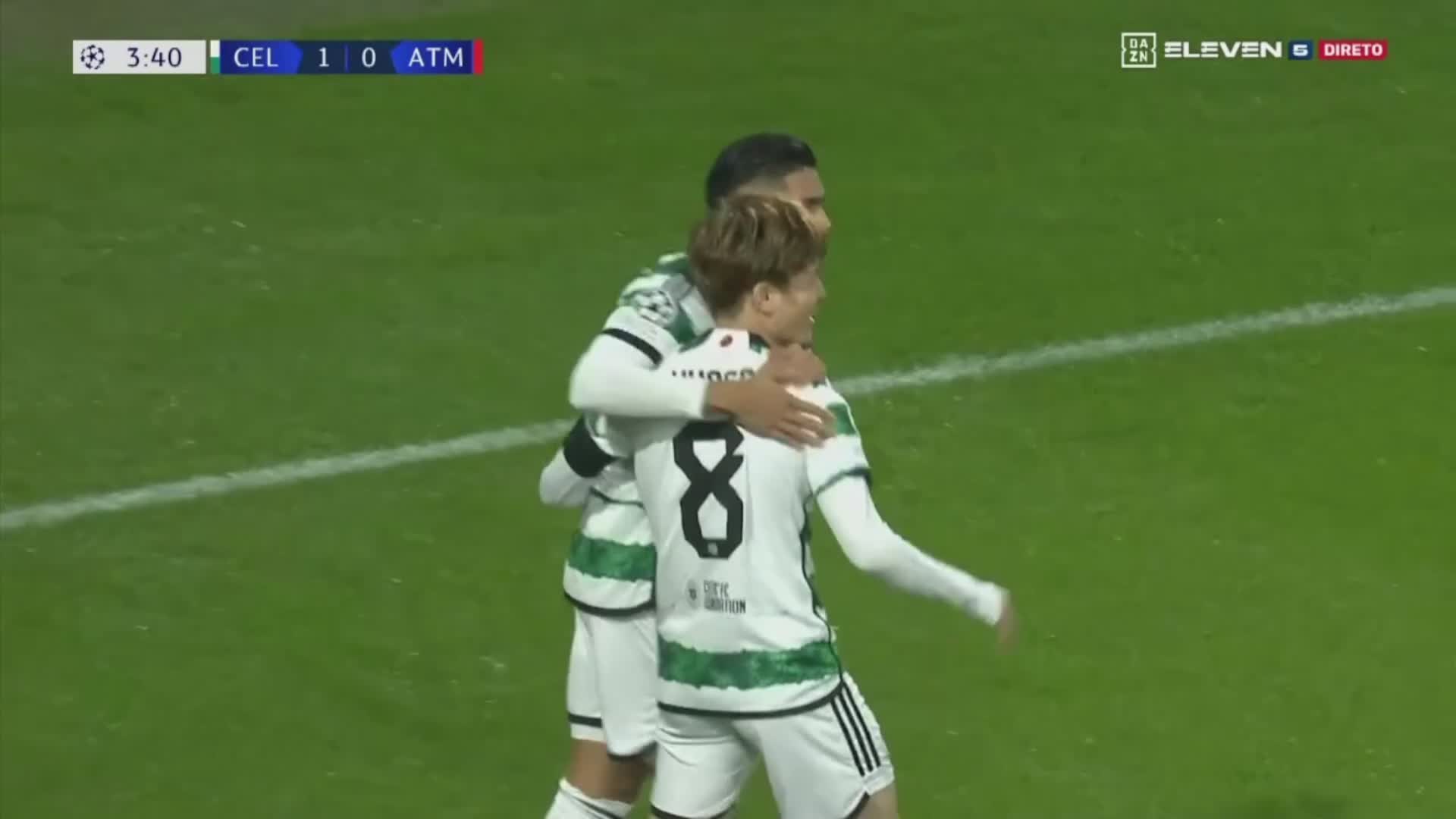 VIDEO/ Aksion perfekt i skocezëve, Celtic shtang mbrojtjen e Atletico Madrid