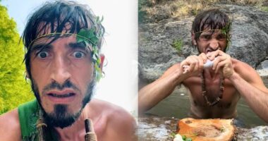 U bë viral duke ngrënë mish të gjallë. Njihuni me personazhin më të pazakontë në Shqipëri