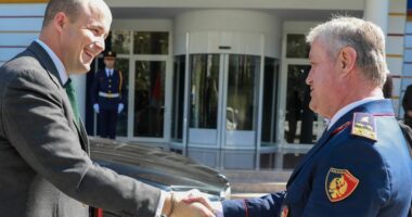 Bashkëpunim midis forcave të rendit të SHBA dhe Policisë së Shtetit, zyrtarët amerikanë takohen me Rrumbullakun