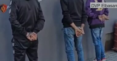 Operacioni antidrogë “Porosia”/ Arrestohen 3 shtetas në Elbasan, sekuestrohet drogë, armë dhe municion luftarak