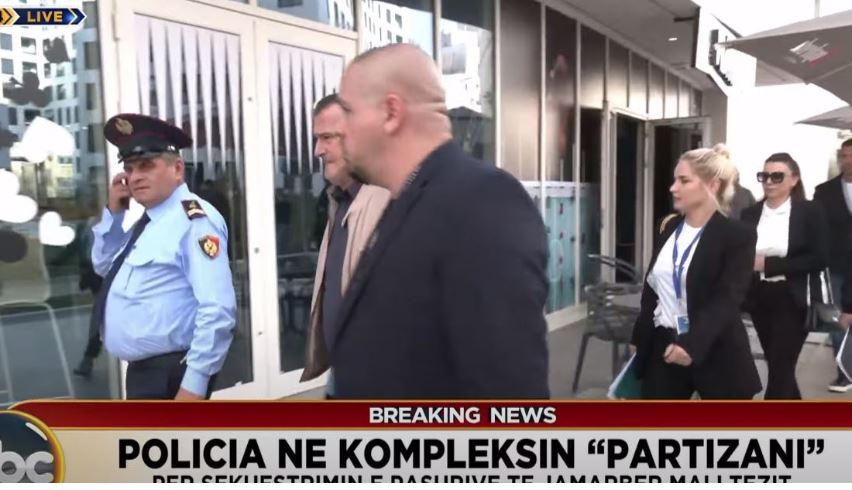 Police control at “Partizani” complex to seize the properties of Sali Berisha’s son in laws