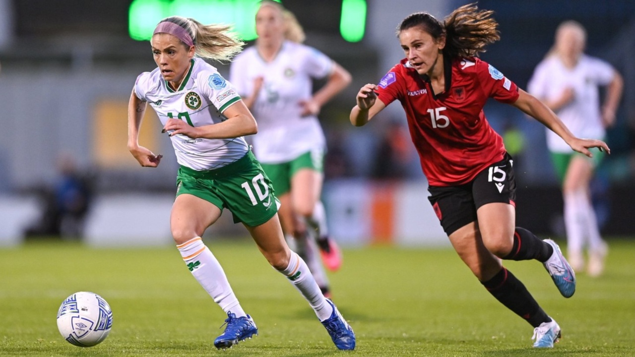 Women’s Nations League, Shqipëria mundet në transfertën e Irlandës