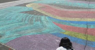 Realizoi vizatimin gjigand me shkumës, vajza synon të fitojë rekordet Guinness