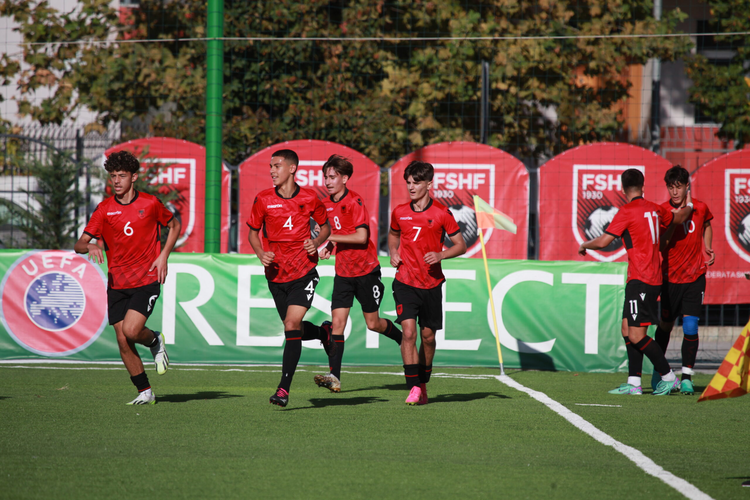 UEFA Development U-15, Shqipëria e nis me fitore