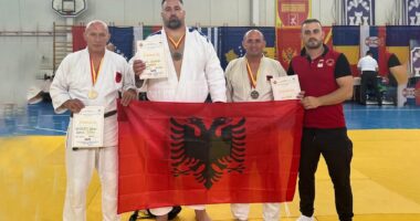 Historike/ 62-vjeçari shqiptar fiton medalje ari në xhudo. “Veteranët” 3 medalje në Ballkaniadë 