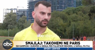 Ish-kampioni i Europës në atletikë, rinis karrierën pas dënimit, Smajlaj: Takohemi në Paris