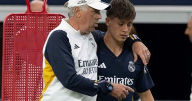 Buz&euml;qesh Ancelotti, Arda Guler rikuperohet dhe rikthehet n&euml; skuad&euml;r